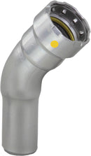 Viega 6626.1 MegaPressG 45¡ street elbow 1'' x 1'' P x FTG
