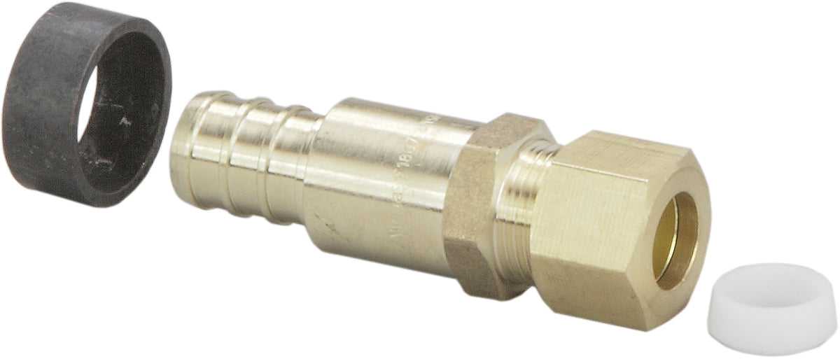 Viega V5077ZL PureFlow Crimp lav adapter 1/2'' x 1/4'' Crimp x CTS