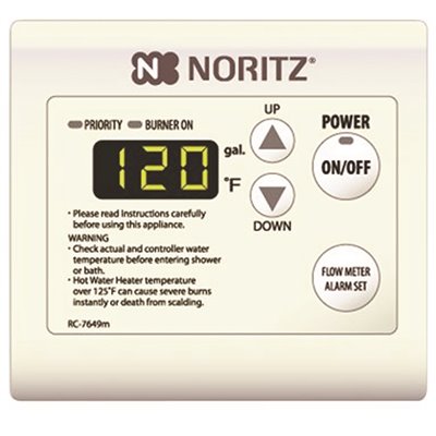 Noritz RC-7651M Tankless Water Heater Remote Control