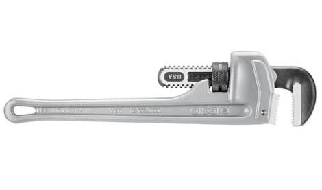 RIDGID 31095 14" Aluminum Straight Pipe Wrench - Model 814,