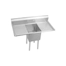 Elkay S1C18X18-2-18X 1 Comp. Sinks, 54X24 OA, 18X18X14 B, L