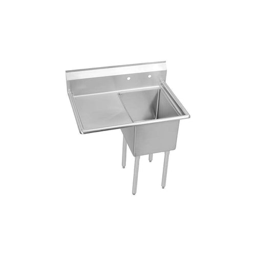 Elkay E1C24X24-L-24X 1 Comp. Sinks, 51X30 OA, 24X24X12 B, L