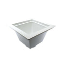 Jones Stephens S59004 12X12X4 Spigot Pvc Fl Sink Body Only