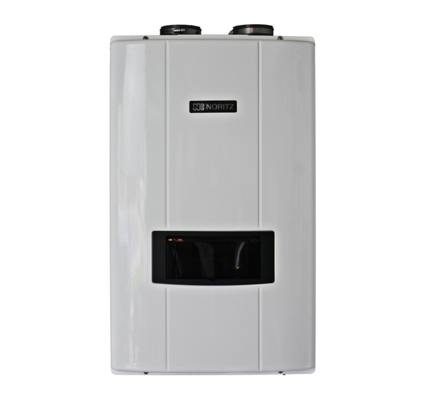 Noritz NRCP98DVNG 11.1 GPM Residential Built-In Recirc. Pump Natural Gas Indoor/Outdoor Tankless Water Heater Max 199,000 BTU/H