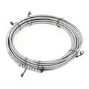 Spartan Tool 1/4" X 35' No Core Open Hook Cable 04212104