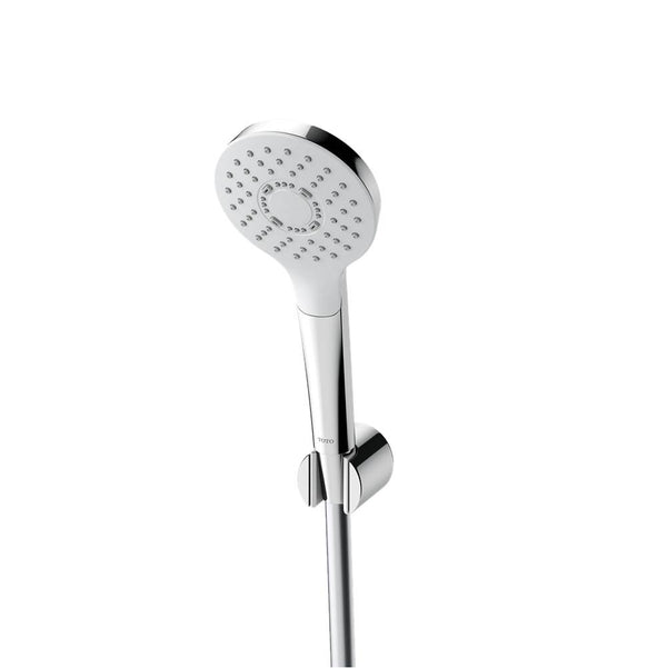 TOTO G Series Round Single Spray 4 inch 1.75 GPM Handshower with COMFORT WAVE Technology, Polished Nickel TBW01009U4#PN