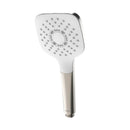 TOTO G Series Square Single Spray 4 inch 1.75 GPM Handshower with COMFORT WAVE Technology, Polished Nickel TBW02010U4