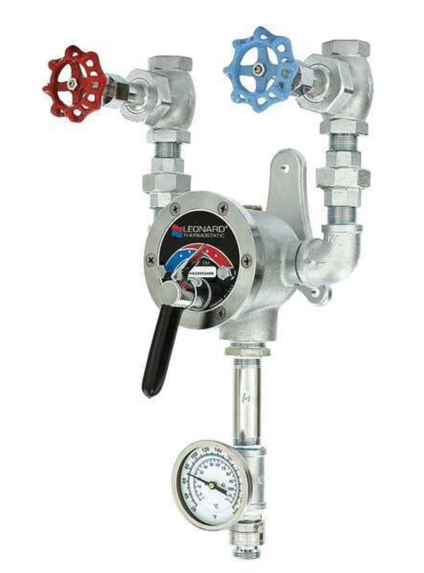 Leonard Valve THS-25-VBD-CP Thermostatic Hose Station