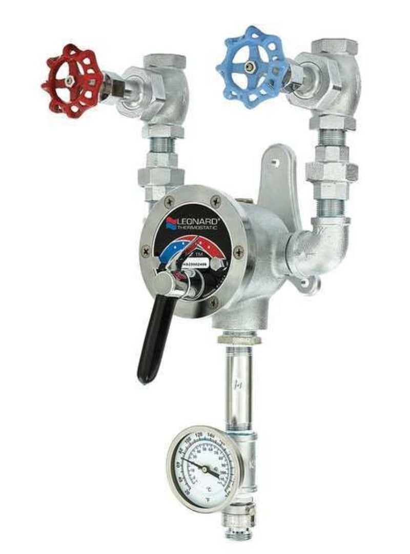 Leonard Valve THS-25-VBD-CP Thermostatic Hose Station