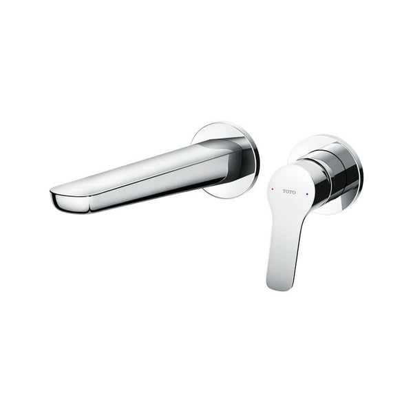 TOTO GS 1.2 GPM Wall-Mount Single-Handle Bathroom Faucet with COMFORT GLIDE Technology, Polished Chrome TLG03308U#CP