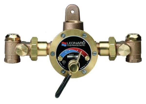 Leonard Valve TMS-80-CP Thermostatic Steam & Water Mixer