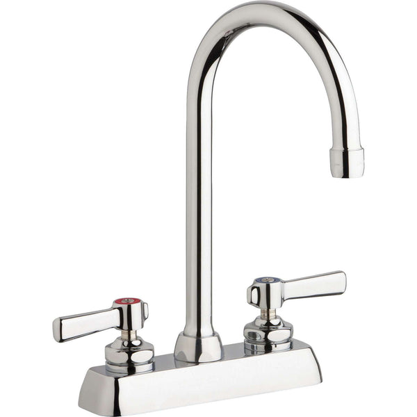 Chicago Faucets 4" Workboard Faucet W4D-GN2AE35-369AB