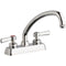 Chicago Faucets 4'' Workboard Faucet W4D-L9E1-369AB