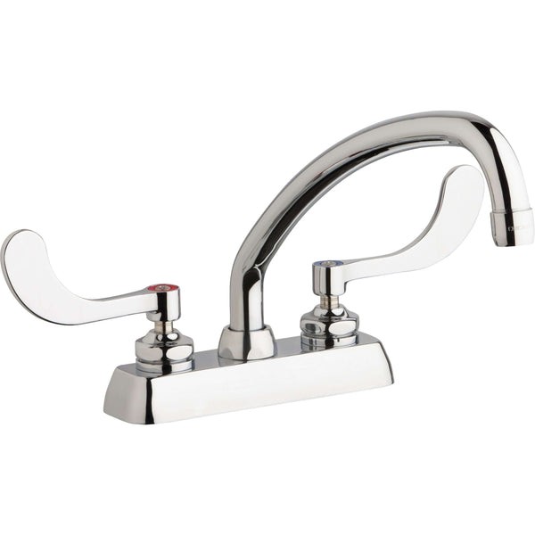 Chicago Faucets 4'' Workboard Faucet W4D-L9E35-317ABCP
