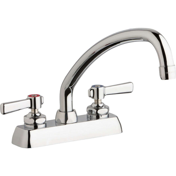 Chicago Faucets 4'' Workboard Faucet W4D-L9E35-369AB