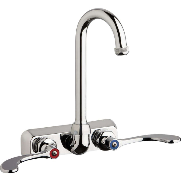Chicago Faucets 4'' Wall Workboard Faucet W4W-GN1AE1-317ABCP