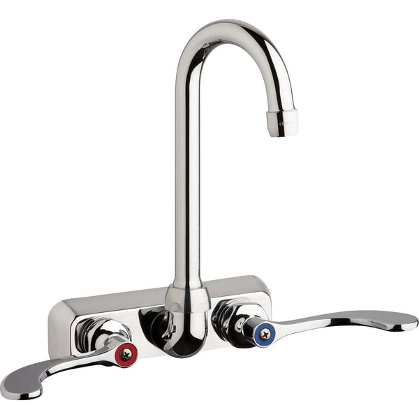 Chicago Faucets 4'' Wall Workboard Faucet W4W-GN1AE35-317AB