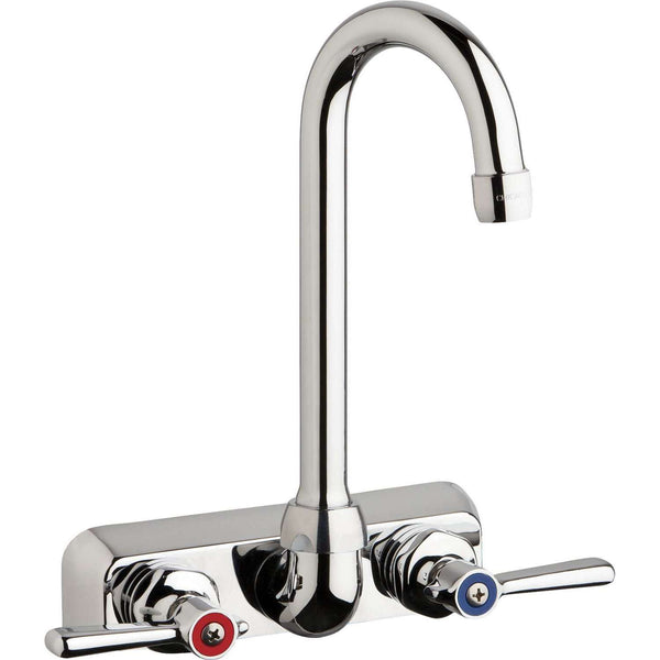 Chicago Faucets 4'' Wall Workboard Faucet W4W-GN1AE35-369AB
