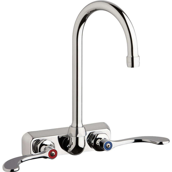 Chicago Faucets 4'' Wall Workboard Faucet W4W-GN2AE35-317AB
