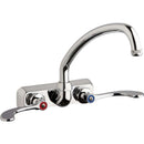 Chicago Faucets 4'' Wall Workboard Faucet W4W-L9E1-317ABCP
