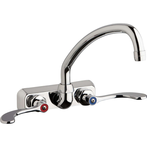 Chicago Faucets 4'' Wall Workboard Faucet W4W-L9E35-317ABCP