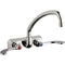 Chicago Faucets 4'' Wall Workboard Faucet W4W-L9E35-317ABCP
