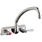 Chicago Faucets 4'' Wall Workboard Faucet W4W-L9E35-369ABCP