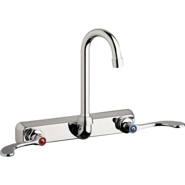 Chicago Faucets 8" Wall Workboard Faucet W8W-GN1AE35-317AB