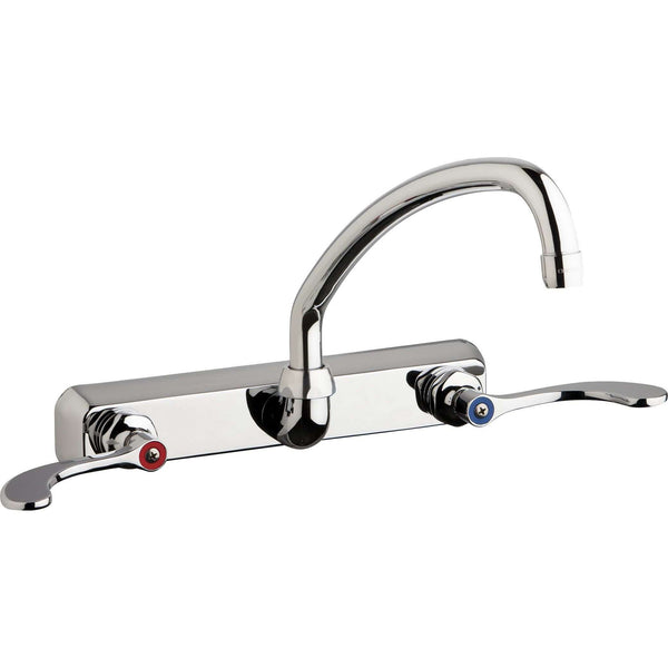 Chicago Faucets 8" Wall Workboard Faucet W8W-L9E35-317ABCP