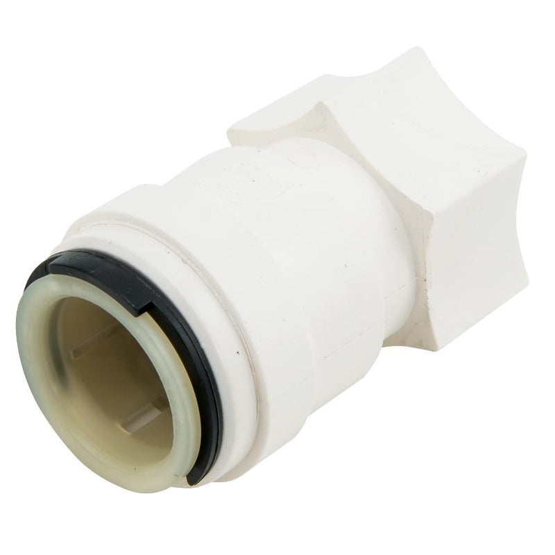 Watts 3510-1008 1/2 IN CTS x 1/2 IN NPSM Quick-Connect Female Swivel Adapter, Plastic