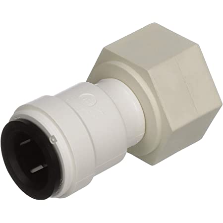 Watts 3510-1012 1/2 IN CTS x 3/4 IN NPSM Quick-Connect Female Swivel Adapter, Plastic