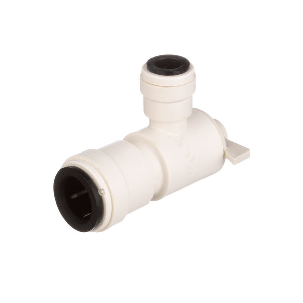 Watts 3556B-1008 1/2 IN CTS x 3/8 IN CTS Plastic Quick Connect Angle Valve