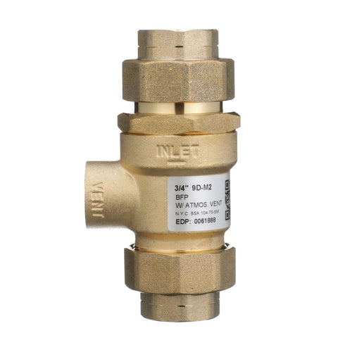 Watts 9DM2 (W/PRESS) 3/4 In Bronze Dual Check Valve