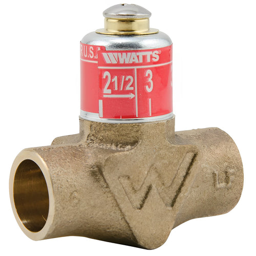 Watts Brass Water Heater Valve LFP3 1/2" in. 0008499