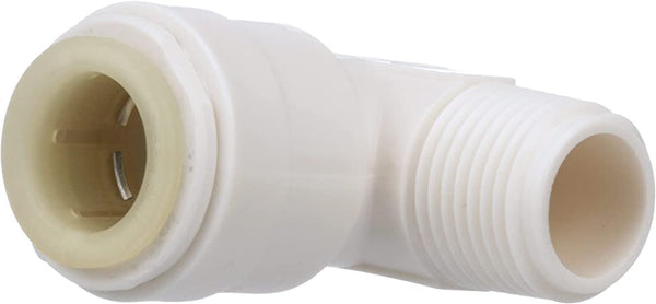 Watts ELBOW-M 1/2 X 3/8 1/2 In Od X 3/8 Nptf Quick Connect Male Elbow, Series 10