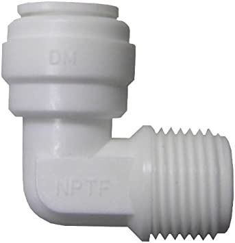 Watts ELBOW-U 3/8 3/8 In Cts Plastic Quick Connect Union Elbow