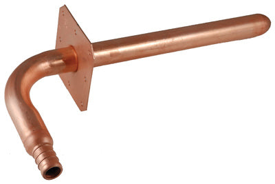 Watts ELBOW STUBOUT CPR 1/2 BARB X 1/2 CTS 8 1/2 In Barb X 1/2 In Cts Copper Elbow Stubout