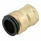 Watts END PLUG BRASS 1/2 CTS 1/2 In Cts Quick Connect End Plug, Brass