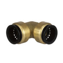 Watts LF4717-10CP 1/2 IN CTS Brass Quick-Connect Elbow (Contractor Pack)