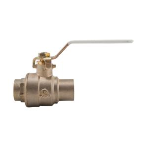 Watts LFFBVS-3C-SS 1/2 Lead-Free Ball Valve, Copper, Sweat