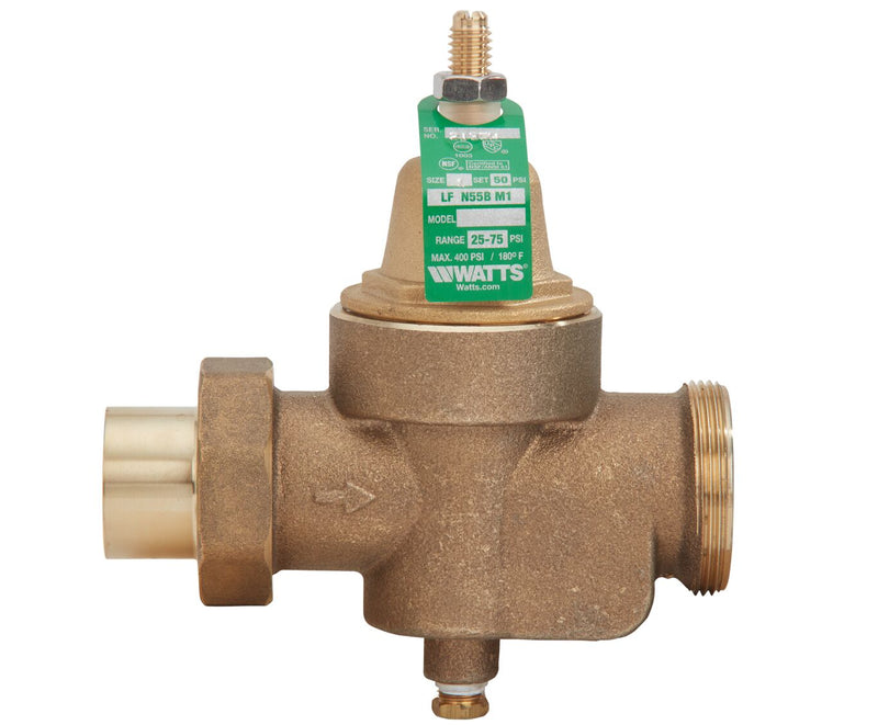 Watts LFN55BM1-US-G 1/2 Pressure Regulator