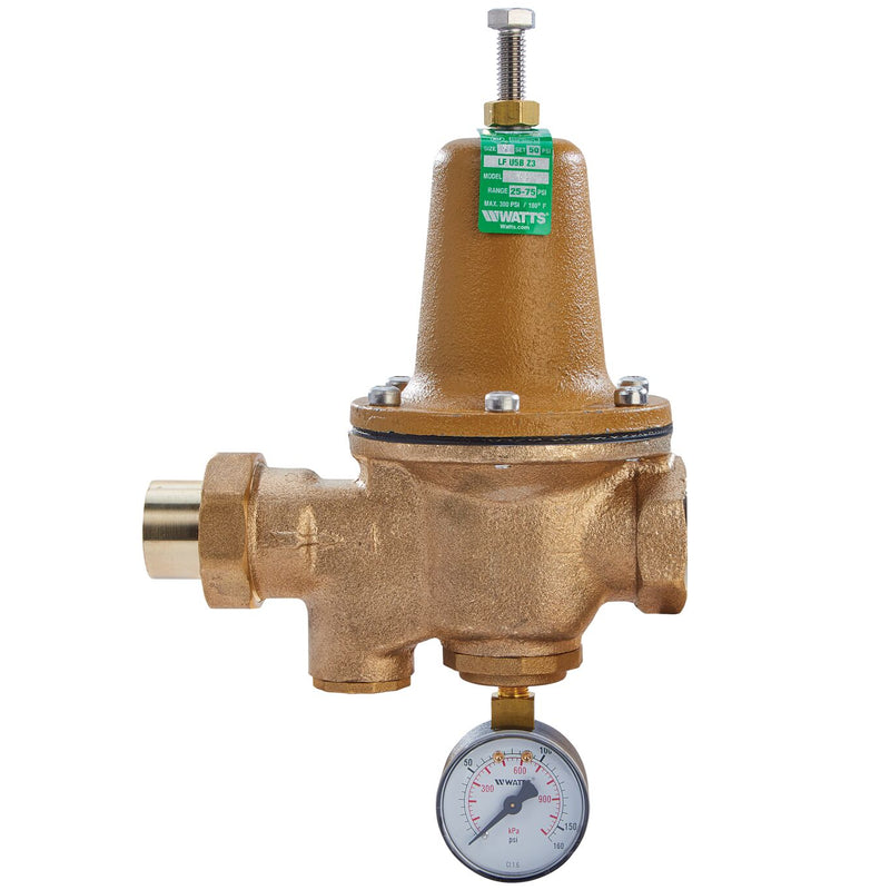 Watts LFU5B-S-GG-Z3 3/4 Pressure Regulator