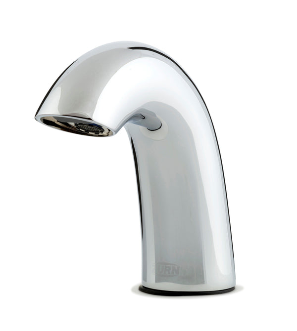Zurn Aqua-FIT Serio Series Single Post Faucet - 0.5 GPM Spray Outlet, Thermostatic Mixing Valve, and Long Life Battery Z6950-XL-S.0013