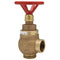 Zurn Pressure-Tru Pressure Reducing Floor Control Angled Sprinkler Valve Groove x Groove w/Supervisory Switch Setting R ZW4004GSS-R