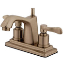 Kingston Brass KS8648DFL 4 in. Centerset Bathroom Faucet