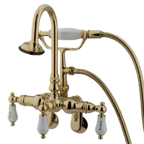 Kingston Brass CC303T2 Vintage Wall Mount Tub