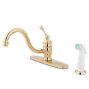 Kingston Brass KB3572BL Vintage 8" Kitchen Faucet