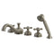 Kingston Brass KS33385AX Roman Tub Filler With