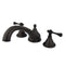 Kingston Brass KS5535BL Roman Tub Filler, Oil Rubbed Bronze