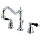 Kingston Brass KS1991PKL 8 in. Widespread Bath Faucet